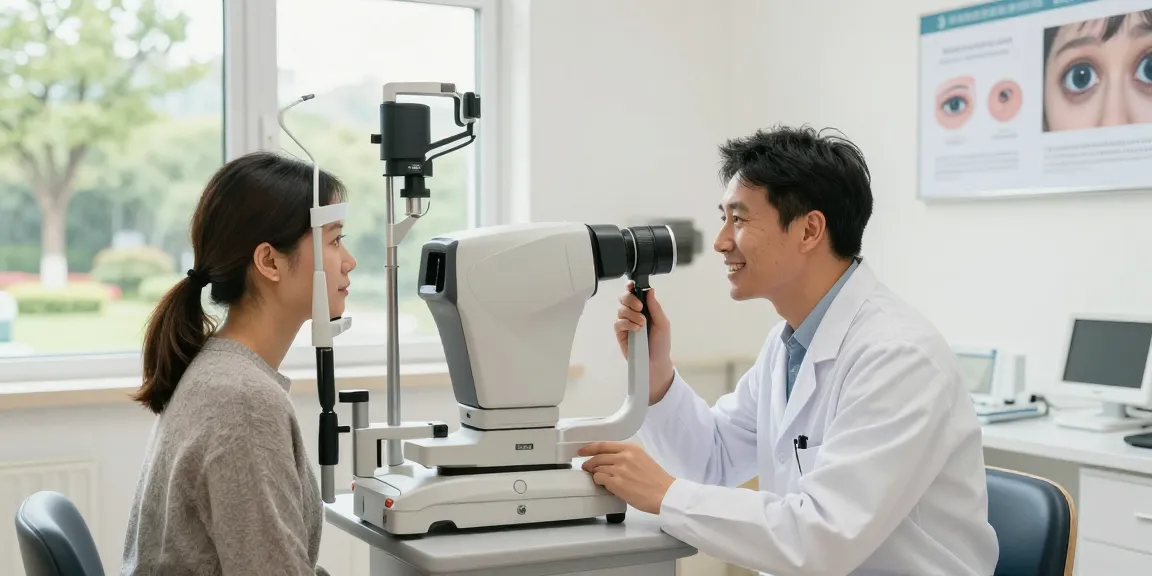Eye examination at www.snuseoulglobal.com showcasing advanced technology and personalized patient care.