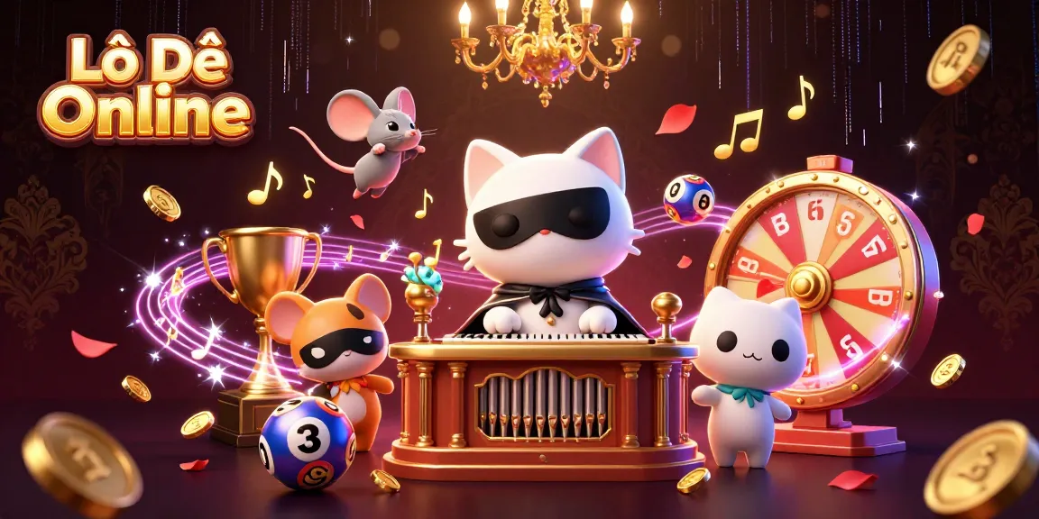 Lô Đề Online showcases thrilling lottery excitement with vibrant character interactions and dynamic game elements.