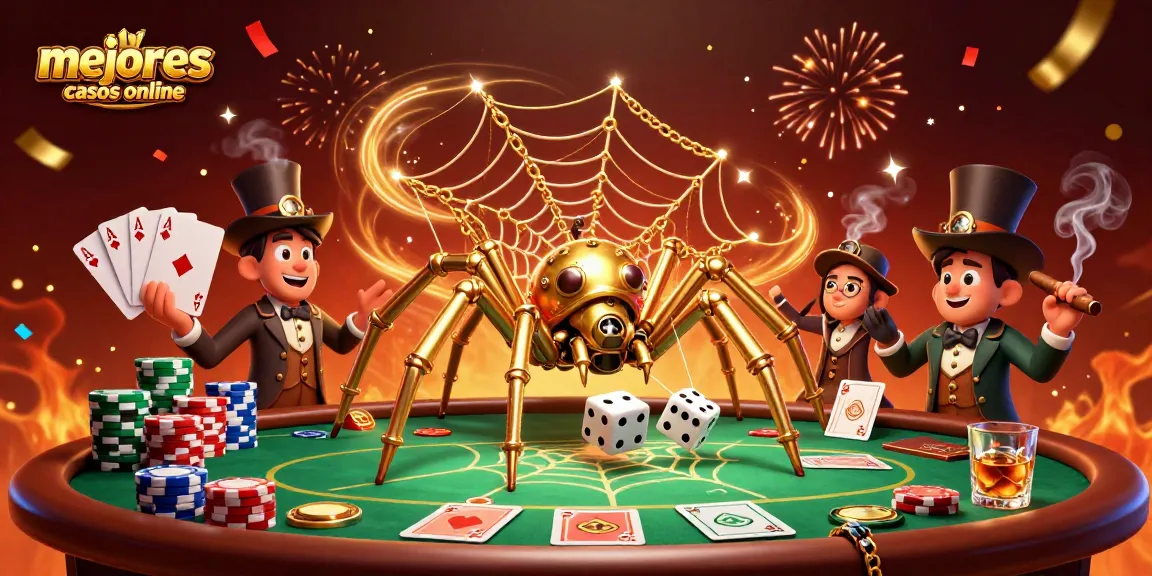 Captura la emoción de jugar en los mejores casinos online con avanzada ilustración 3D.