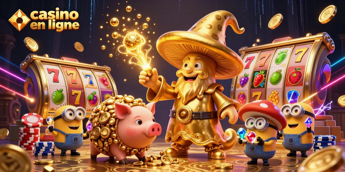 Profitez des émotions du casino en ligne avec un mage et ses trésors fantastiques.