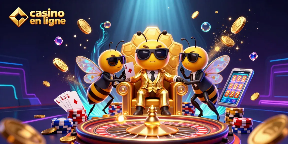 Offrez-vous l'expérience de jeu dans un casino en ligne avec notre illustration dynamique captivante.