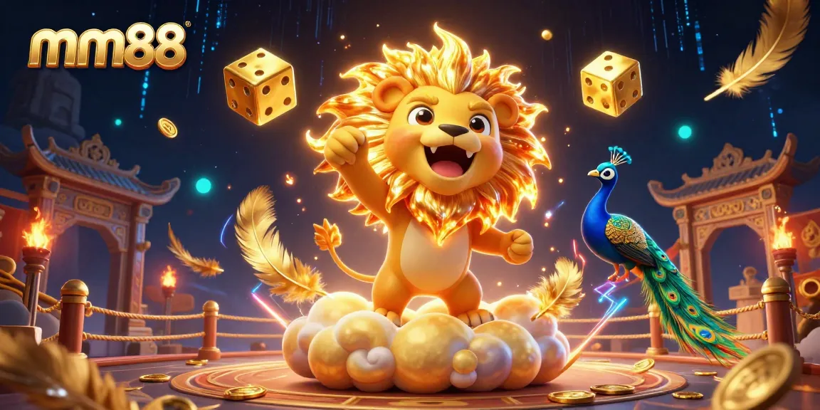 Experience thrilling wins at mm88 with vibrant casino elements and dynamic characters in 3D