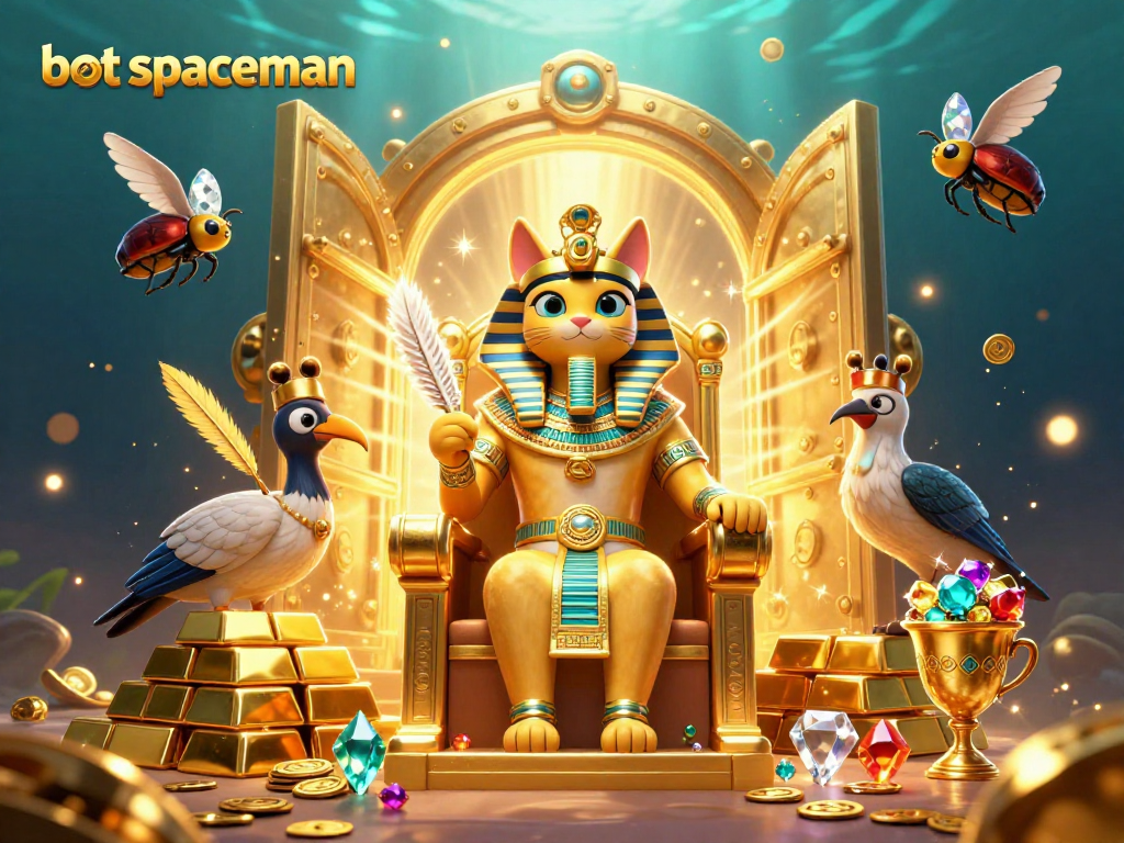 Win big with bot spaceman by navigating through vibrant treasures and dynamic game elements.