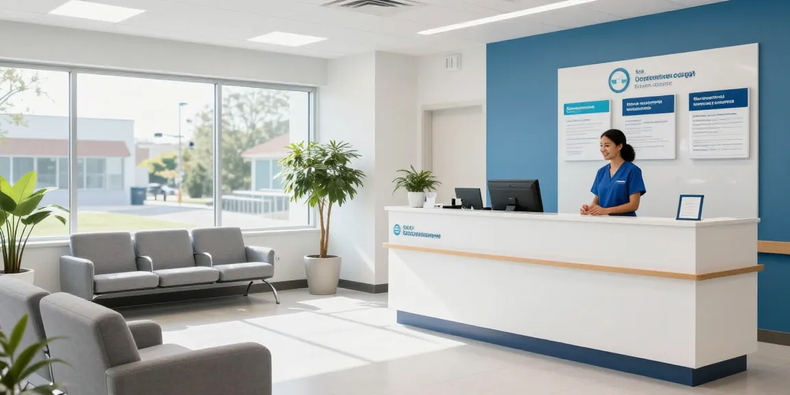 ACA prescription coverage at a modern health clinic, showcasing professional healthcare services and compassionate patient care.
