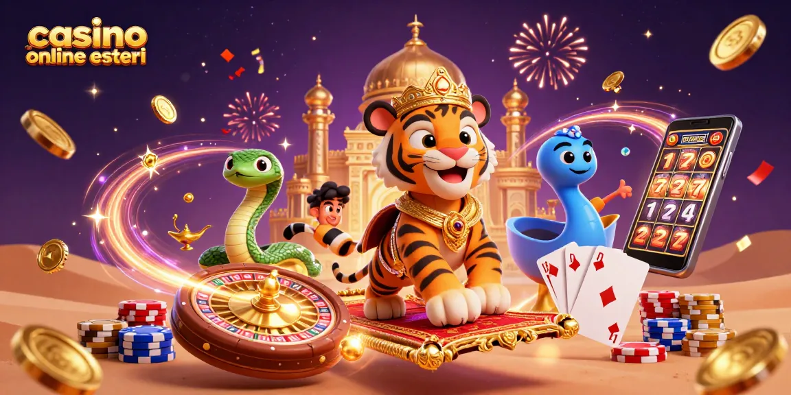 Gioca nei migliori casino online esteri con l'emozionante atmosfera di un sultano e giocate spettacolari.
