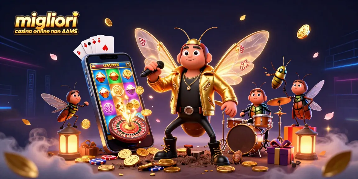 Migliori casino online non AAMS che offrono slot, giochi da tavolo e premi in oro con una rock star in scena