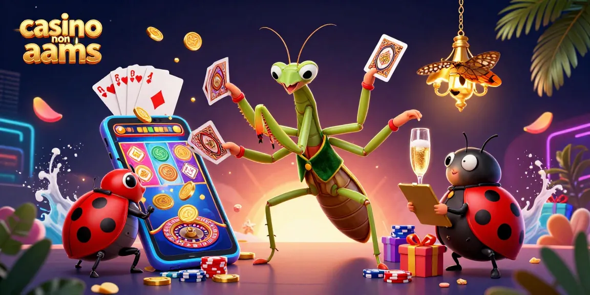 Scopri le emozionanti avventure nei casinò non AAMS con carte, chip e smartphone in un vivace ambiente di gioco.