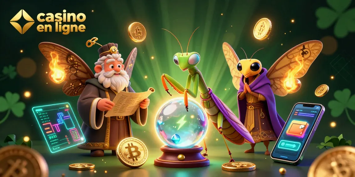 Vivez une expérience captivante avec notre casino en ligne au milieu d'un univers magique et de crypto-monnaies scintillantes.