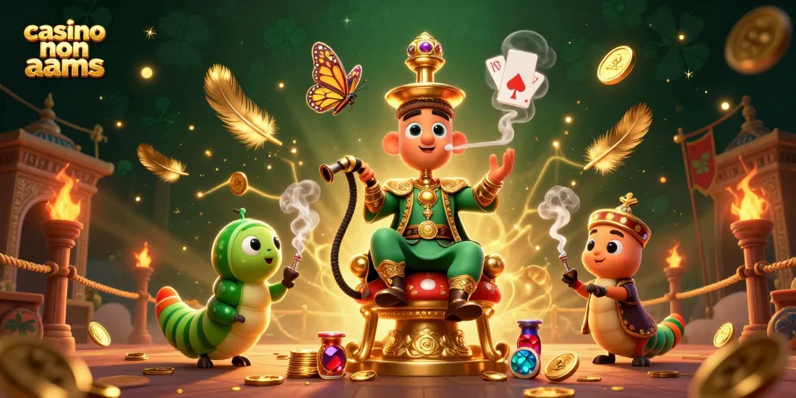 Vincite straordinarie nei casino non AAMS, una scena vibrante di roulette e giochi d'azzardo.