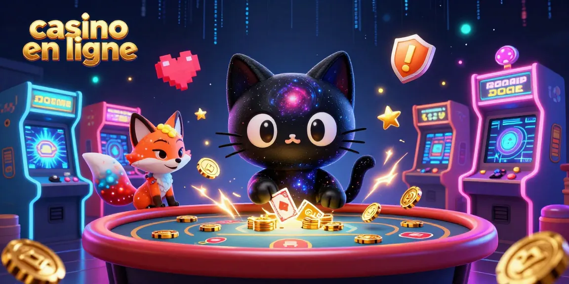 Participez à des jeux dans un casino en ligne immersif avec des éléments colorés et ludiques.