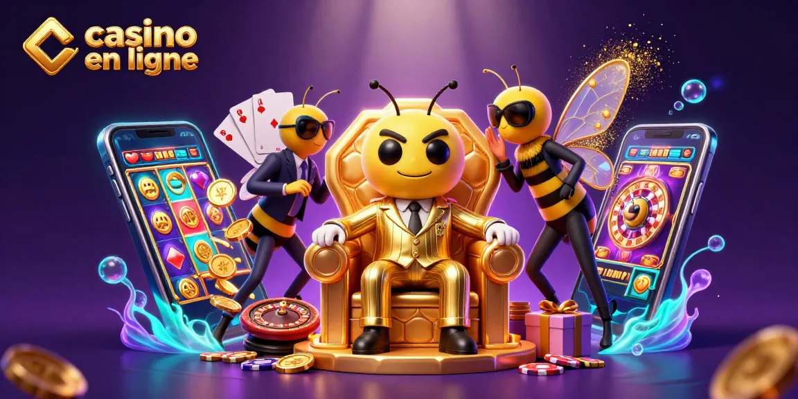 Vivez l'expérience palpitante du casino en ligne avec des jeux dynamiques et des personnages colorés.