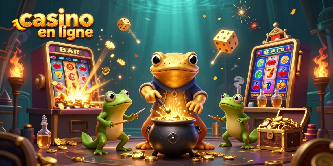 Jouez avec nos machines à sous et gagnez des pièces d'or chez casino en ligne.