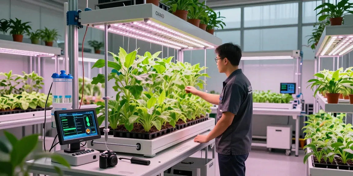 Explore the innovative indoor agriculture facility with CIKA4D link enhancing modern farming solutions.