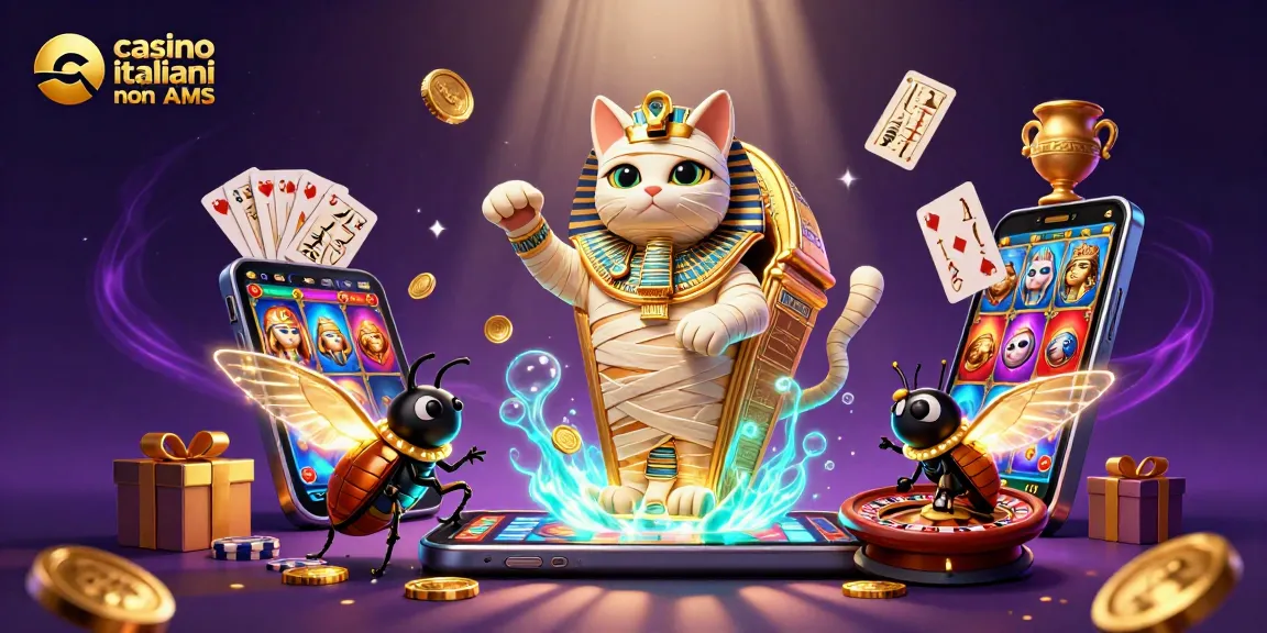 Gioca nei casinò italiani non AAMS con una mummia egiziana in un casinò piramidale