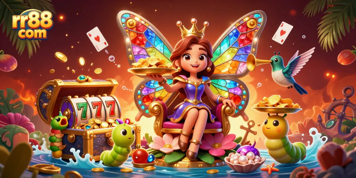 Experience exciting gaming adventures at rr88 com with vibrant characters and thrilling casino elements.
