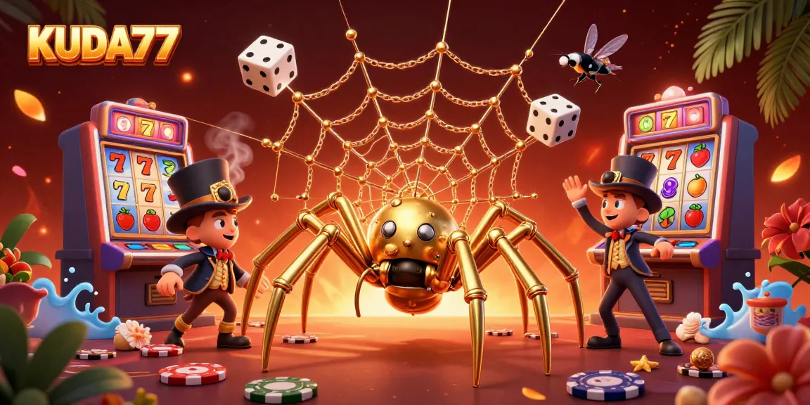 Menangkan jackpot dengan KUDA77 dalam permainan slot yang penuh warna dan detail.