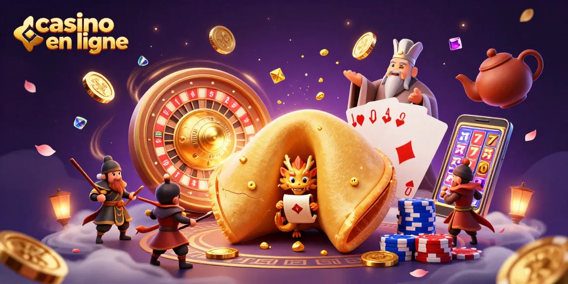 Jouez au casino en ligne avec des dragons sages et des jetons scintillants dans un monde animé.