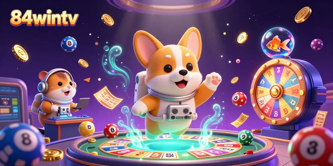 Experience thrilling adventures at 84wintv with interactive gaming elements in a space casino.