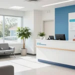 ACA prescription coverage at a modern health clinic, showcasing professional healthcare services and compassionate patient care.