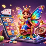 Engage with thrilling games at Vip66, showcasing vibrant characters and lively casino elements.