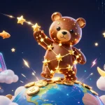 Experience gaming excitement at Cổng game Sunwin with vibrant animated elements, coins, and celestial characters!