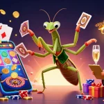 Scopri le emozionanti avventure nei casinò non AAMS con carte, chip e smartphone in un vivace ambiente di gioco.