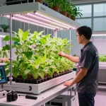 Explore the innovative indoor agriculture facility with CIKA4D link enhancing modern farming solutions.