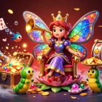 Gioca in stile luminoso al casino non AAMS, con una regina farfalla e ricchezze colorate.