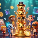 Expérimentez le frisson du casino en ligne avec des symboles de machines à sous 3D colorés.